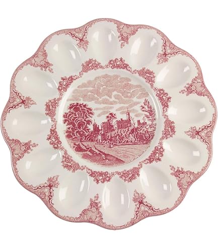 Amazon.com | Johnson Brothers Dinnerware Old Britain Castles Pink